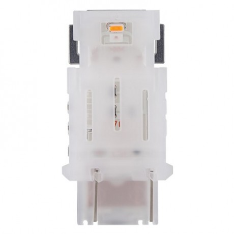 Set 2 becuri cu led 12V PY27/7W portocaliu Osram