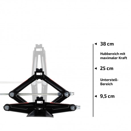 Cric pentru depanare mecanic 1.5T Heyner Ultra Lift M Pro