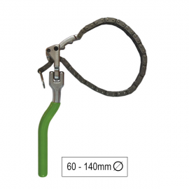 Cheie pentru filtru de ulei cu lant 60-140mm JBM 