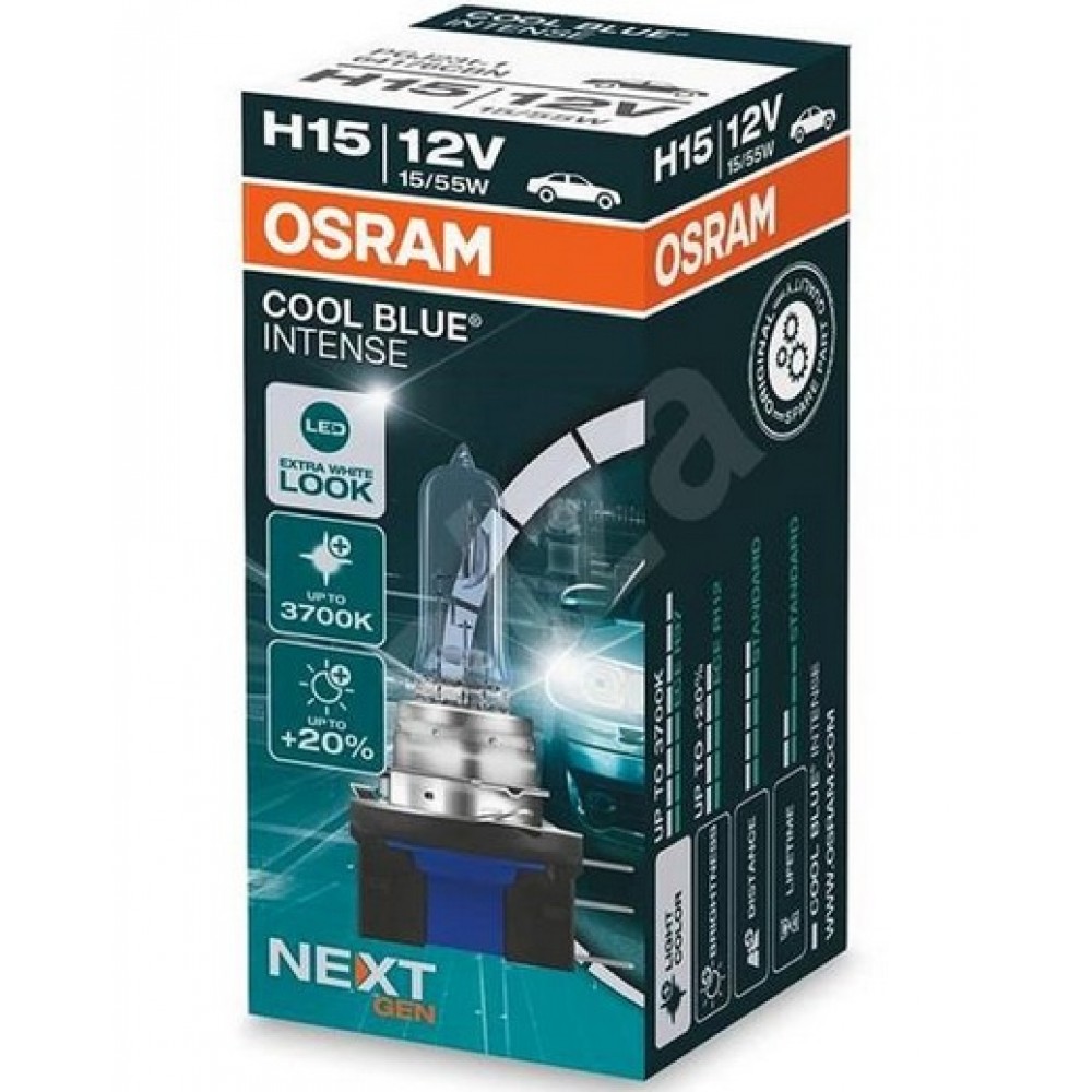 Bec auto H15 12V 15/55W Osram CBI 64176CBN
