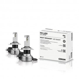 Set doua becuri led H4 Osram Night Breaker Smart cutie omologate RAR