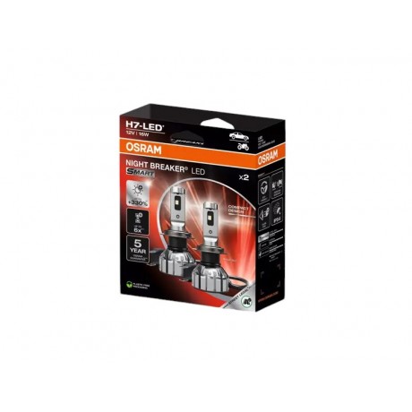 Set doua becuri led H7 Osram Night Breaker Smart blister omologate RAR