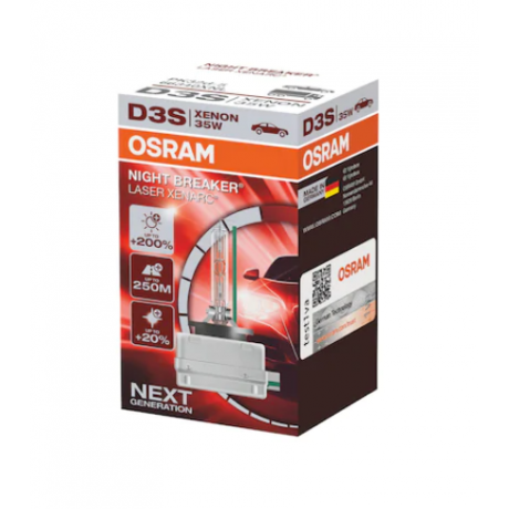 Bec auto cu xenon D3S 42V Osram Laser +200% 66340XNL