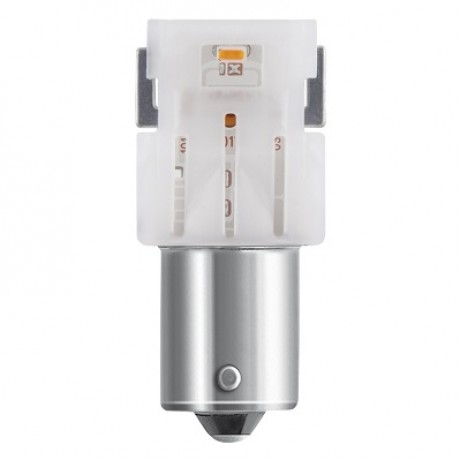 Set 2 becuri cu led 12V P21W portocaliu Osram