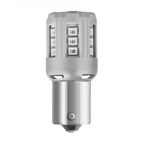 Set 2 becuri cu led 12V PY21W portocaliu Osram