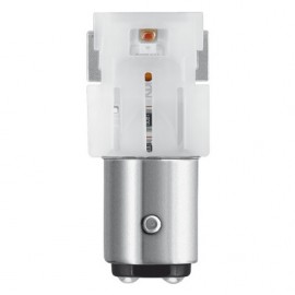 Set 2 becuri cu led 12V P21/5W rosu Osram 