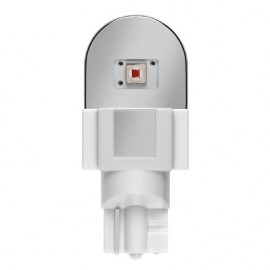 Set 2 becuri cu led 12V W16W rosu Osram 