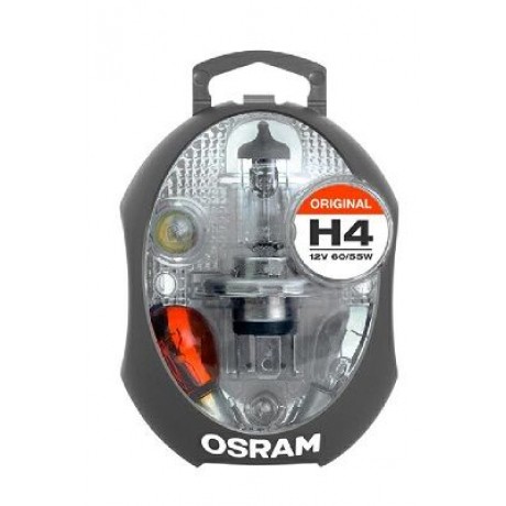 Set becuri auto de rezerva H4 Osram 12V