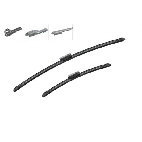 Set stergatoare parbriz Bosch Aerotwin Multiclip 650-400mm Citroen Berlingo Ford Fiesta Opel Corsa E
