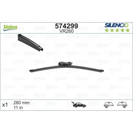 Stergator luneta 280mm Valeo VR260 Seat Arona Ateca Skoda Yeti