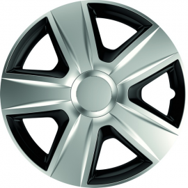Capace roti de 14 inch Mega Drive Silver & Black Esprit set 4 bucati 