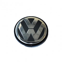 Capac pentru butuc central jante aliaj VW negru original