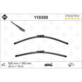 Set stergatoare parbriz 650/380mm SWF Visioflex Hyundai Bayon