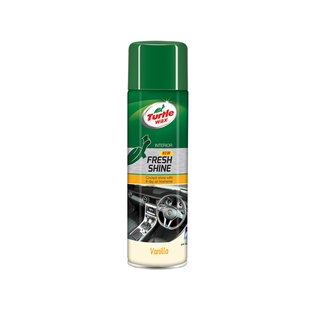 Spray cu silicon pentru bord aroma vanilie fresh shine Turtle Wax 500ml