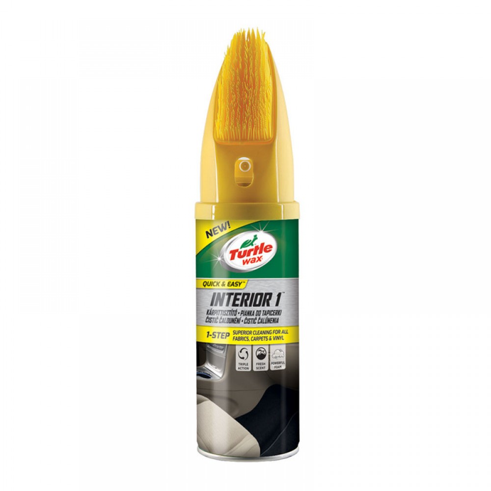 Spray pentru interior cu perie Turtle Wax Interior 1 400ml