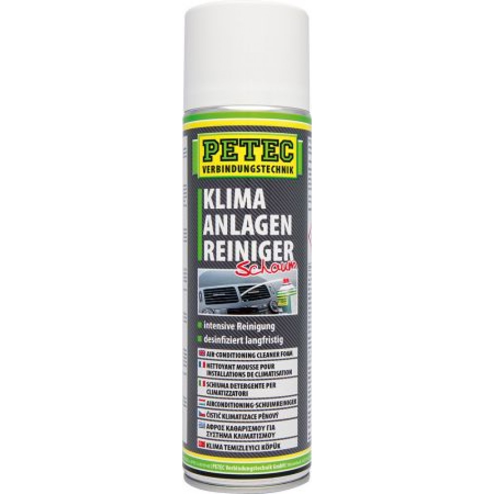 Spray spuma pentru curatarea instalatiei de climatizare auto PETEC 500ml