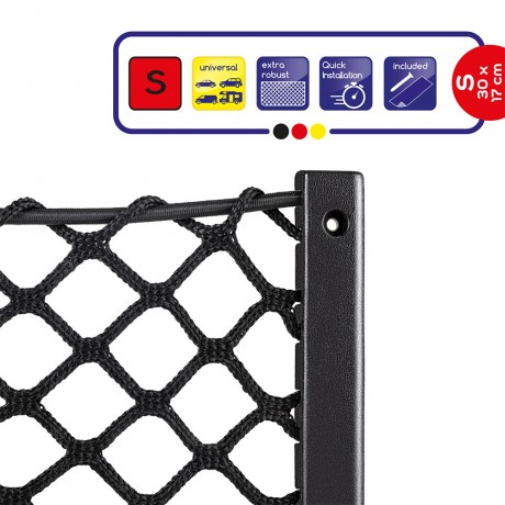 Spatiu de depozitare auto din plasa 302x169mm Alca