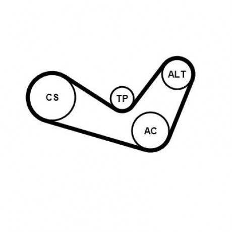 Curea transmisie si intinzator Continental VW Passat B6 2.0TDI BMP
