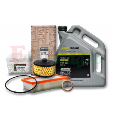 Pachet revizie Dacia Logan II 0.9 Tce 90CP H4B 400 Castrol