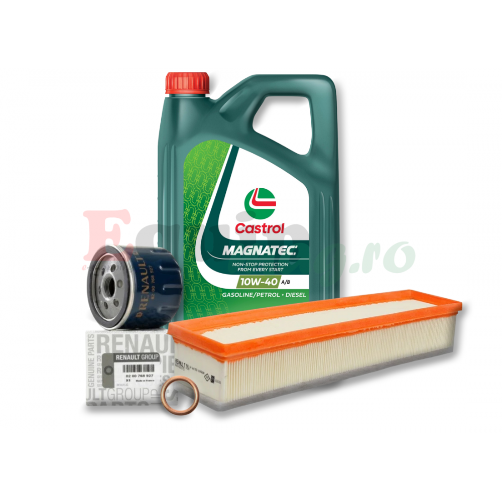 Pachet revizie Dacia Logan 1.5 DCI 86CP K9K 796 Castrol