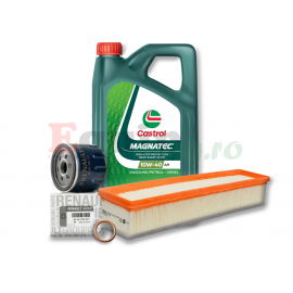Pachet revizie Dacia Logan 1.5 DCI 86CP K9K 796 Castrol