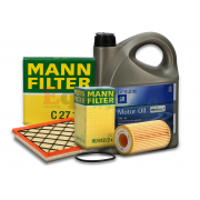 Pachet revizie Opel Astra J 1.4 Turbo 140CP A14NET Mann Dexos 1