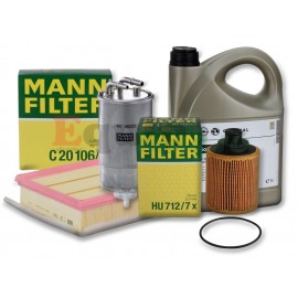 Pachet revizie Opel Corsa D 1.3 CDTI 90CP Ufi Z13DTH Mann 