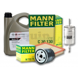 Pachet revizie Opel Astra G 1.6 16V 101CP X16XEL Z16XE Mann 