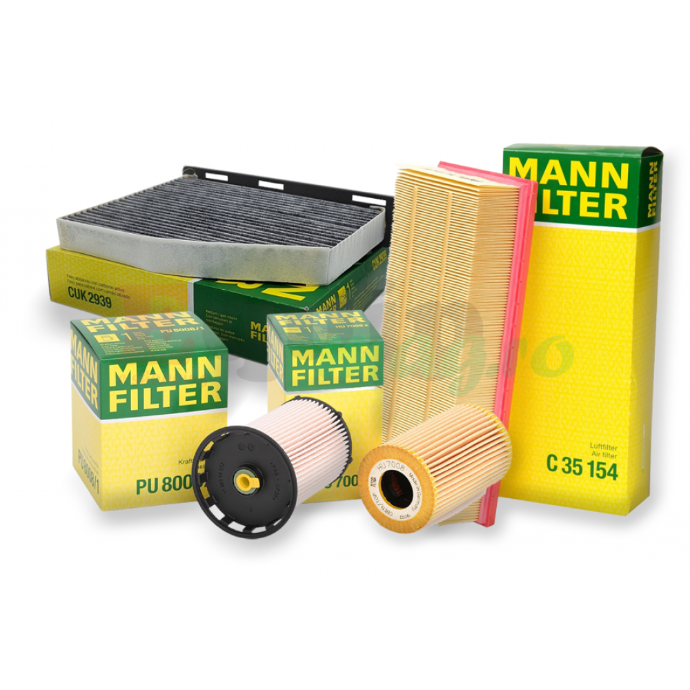 Pachet revizie filtre VW Passat B7 2.0 TDI CFFB CLLA CFGB Mann