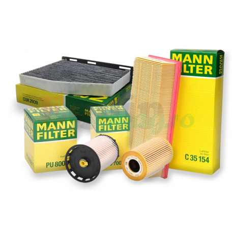 Pachet revizie filtre VW Passat B7 2.0 TDI CFFB CLLA CFGB Mann