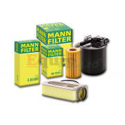 Pachet revizie filtre Mercedes E W212 2.2CDI 170CP OM651.924 Mann