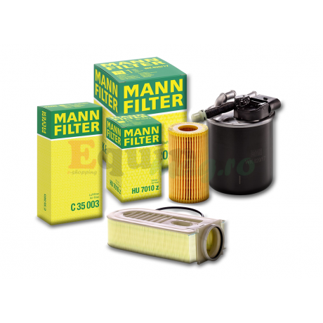 Pachet revizie filtre Mercedes E W212 2.2CDI 170CP OM651.924 Mann