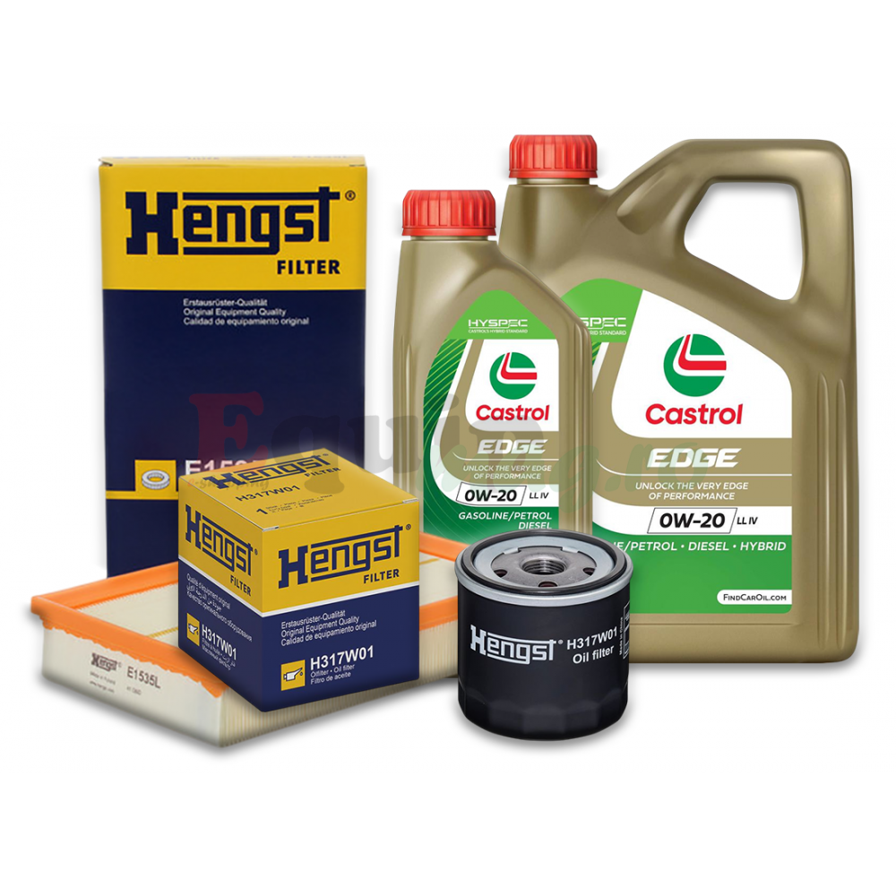 Pachet revizie Seat Leon III 5F1 1.5 TSI DPBA DACA DPCA DADA Hengst Castrol