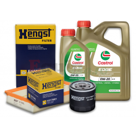 Pachet revizie Seat Leon III 5F1 1.5 TSI DPBA DACA DPCA DADA Hengst Castrol 