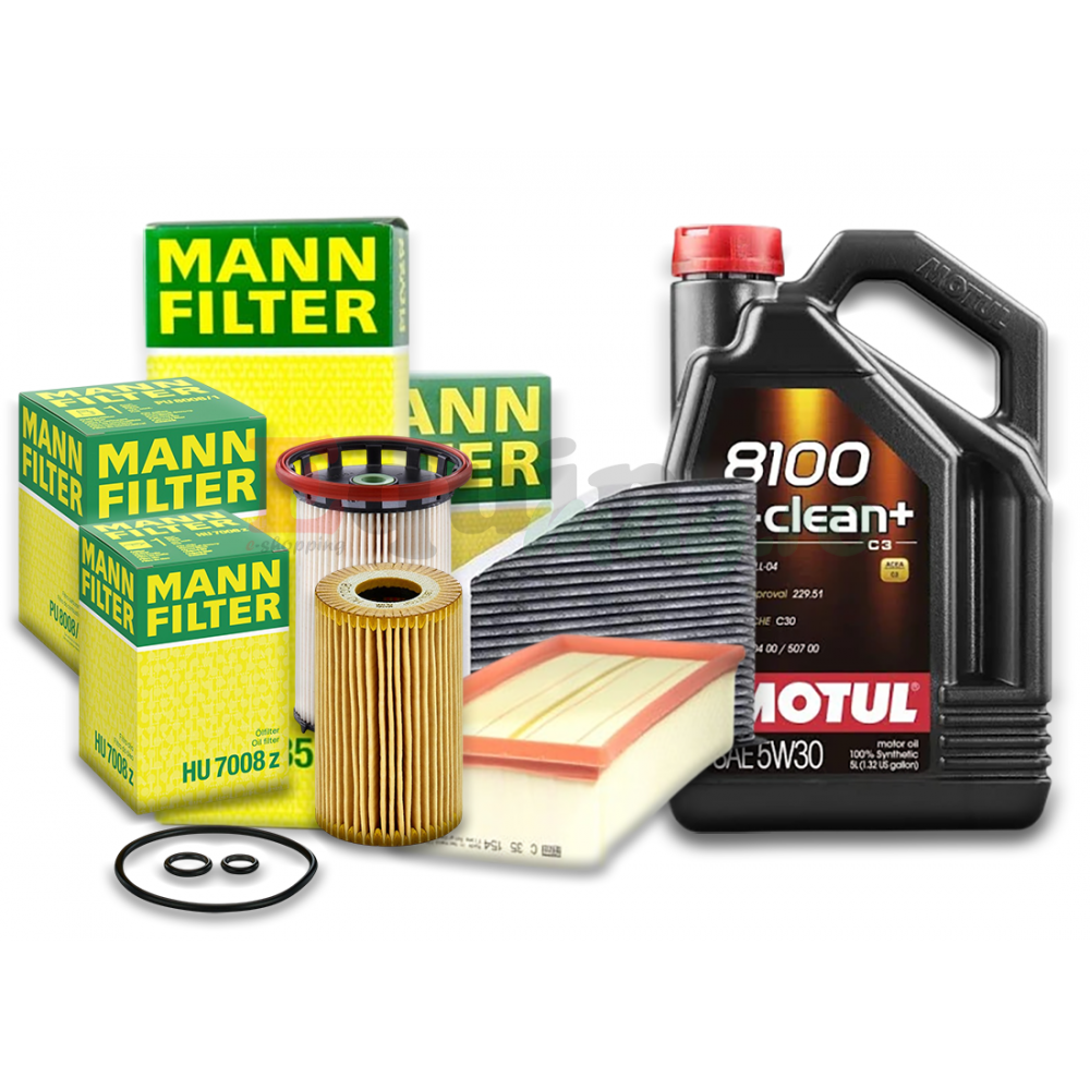 Pachet revizie VW Passat B7 1.6TDI 105CP CAYC Motul