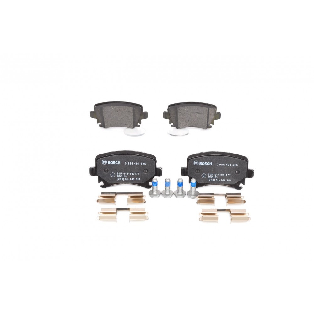 Set placute frana punte spate Bosch VW Passat B6 0986494595