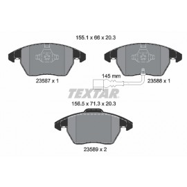 Set placute frana punte fata Textar VW Passat B6 2358701