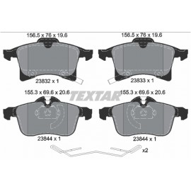 Set placute frana punte fata Textar Opel Astra H 2383204