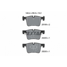 Set placute frana punte fata Textar BMW Seria 1(F20) 2519901 