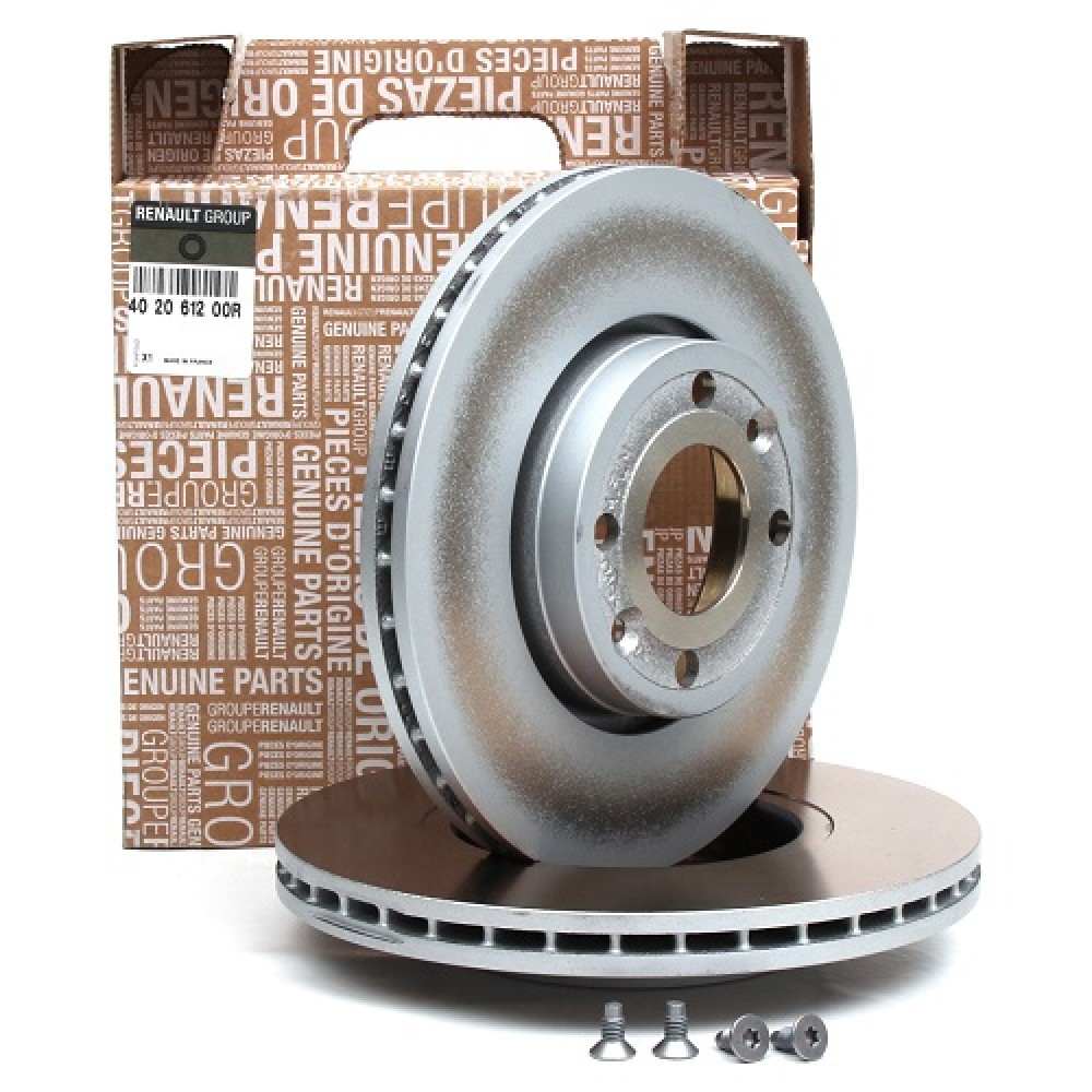 Discuri de frana punte fata Dacia Logan II originale 402061200R