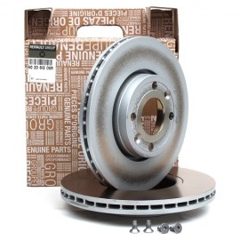 Discuri de frana punte fata Dacia Logan II originale 402061200R 