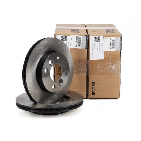 Set doua discuri de frana punte fata Dacia Spring Original 402068279R