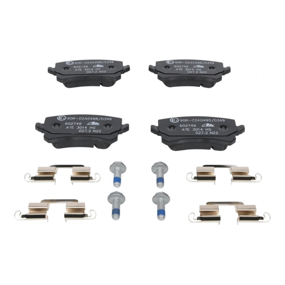 Set placute frana punte spate ATE VW Passat B6 13.0460-2749.2