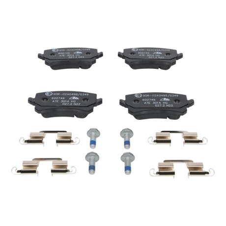 Set placute frana punte spate ATE VW Passat B6 13.0460-2749.2