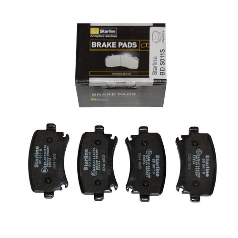 Set placute frana punte spate Starline VW Passat B6 BDS011S