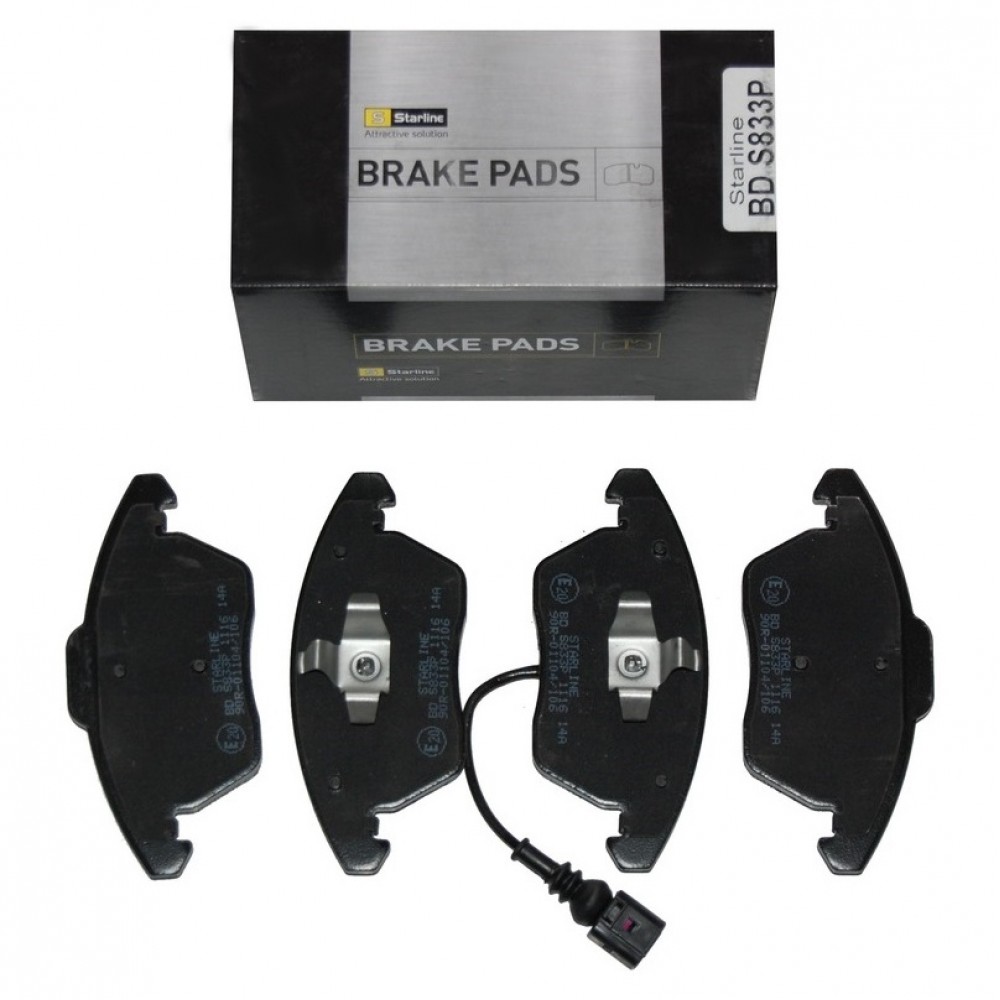 Set placute frana punte fata Starline VW Passat B6 BDS833P