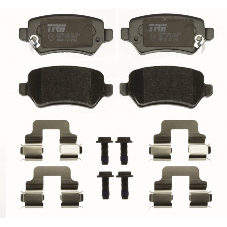 Set placute frana punte spate TRW Opel Astra H GDB1515