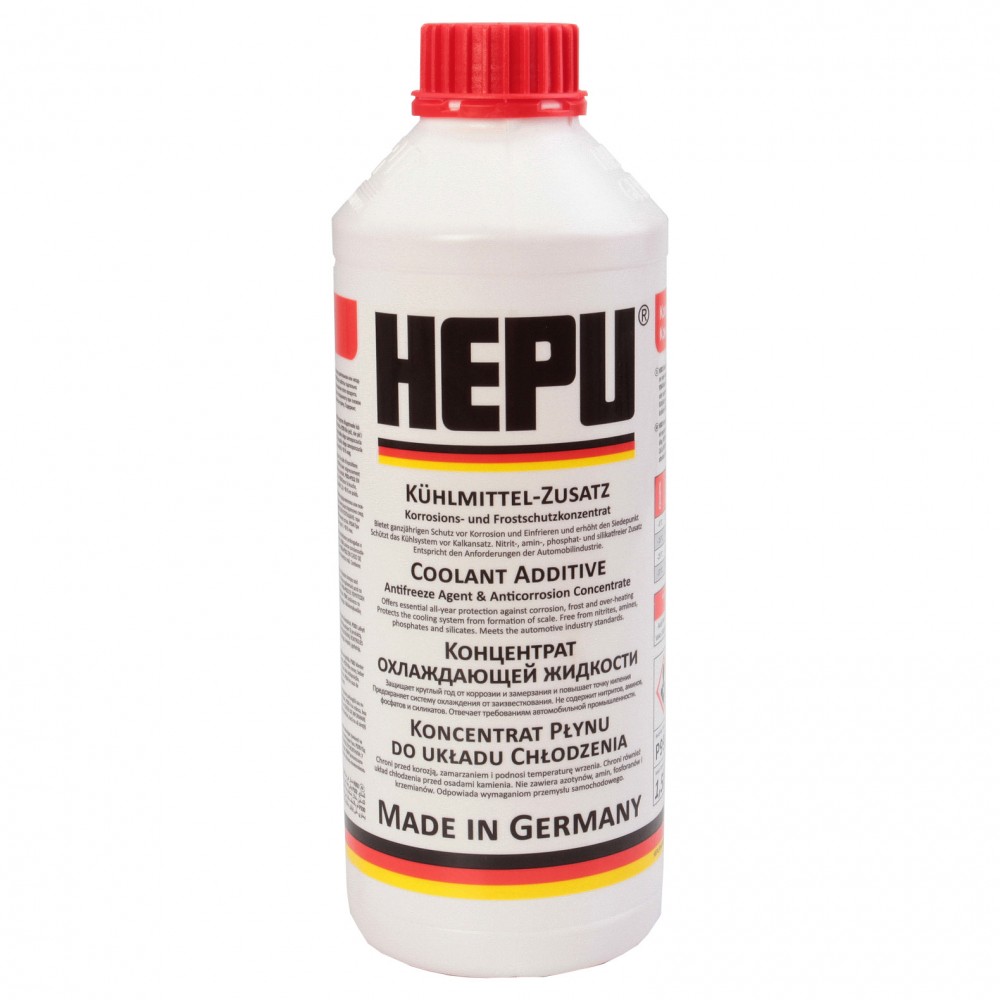 Lichid de racire antigel concentrat rosu Hepu G12 1.5L
