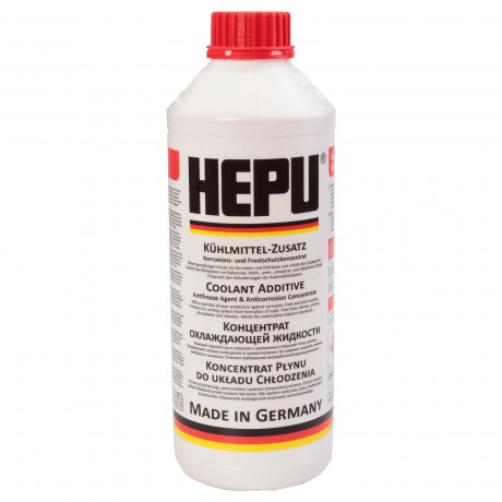Lichid de racire antigel concentrat rosu Hepu G12 1.5L