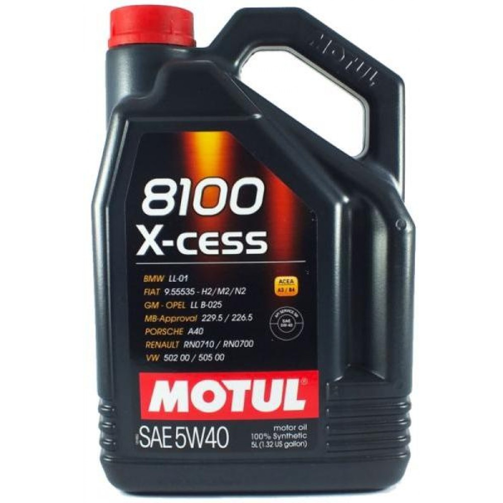 Ulei motor 5W40 Motul 8100 X-Cess 5L